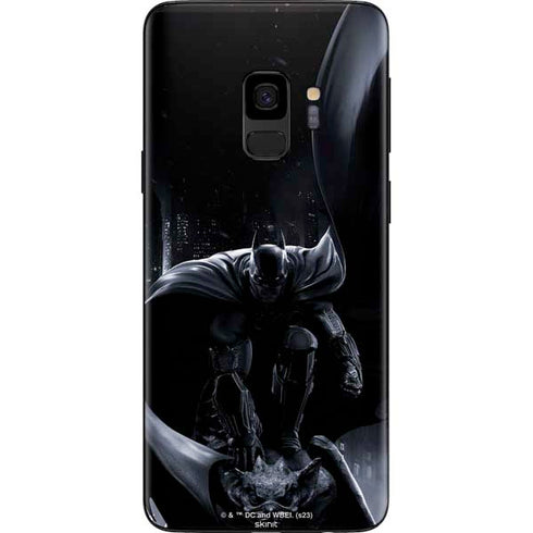 DC Comics Arkham Origins Batman In action pose Galaxy S9 Skin